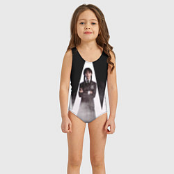 Купальник для девочки W wednesday addams, цвет: 3D-принт — фото 2
