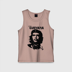 Майка детская хлопок Che Guevara, цвет: пыльно-розовый