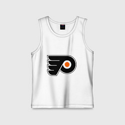 Майка детская хлопок Philadelphia Flyers, цвет: белый