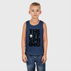 Майка детская хлопок The Offspring, цвет: тёмно-синий — фото 2