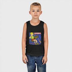 Майка детская хлопок The Offspring: Americana, цвет: черный — фото 2