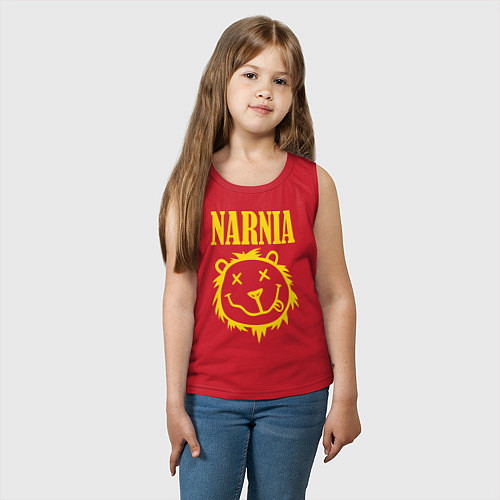 Детская майка Narnia / Красный – фото 3