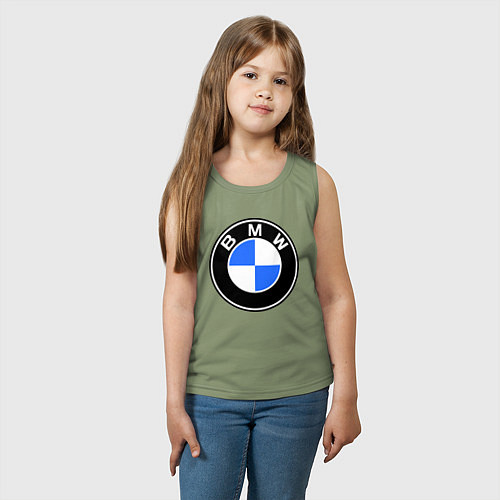 Детская майка Logo BMW / Авокадо – фото 3