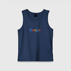 Детская майка Google