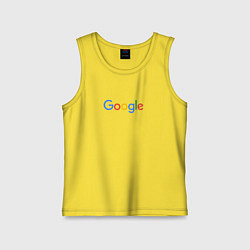 Детская майка Google