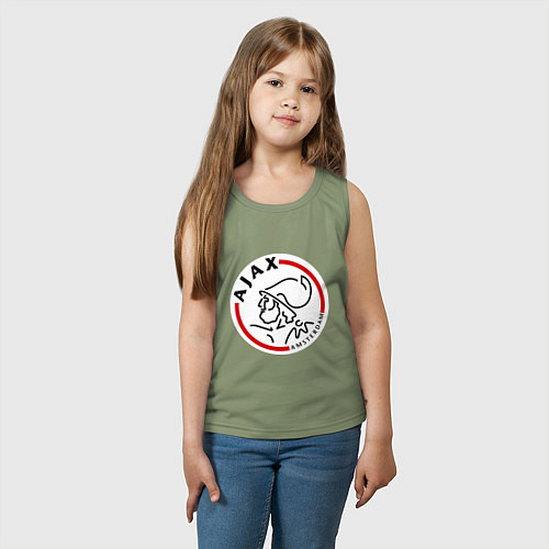 Детская майка Ajax FC / Авокадо – фото 3