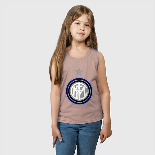 Детская майка Inter FC / Пыльно-розовый – фото 3