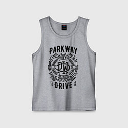 Майка детская хлопок Parkway Drive: Australia, цвет: меланж