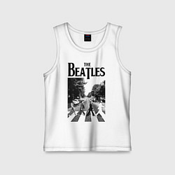 Майка детская хлопок The Beatles: Mono Abbey Road, цвет: белый