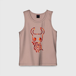 Майка детская хлопок Hollow Knight, цвет: пыльно-розовый