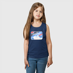 Майка детская хлопок Эльбрус 5642, цвет: тёмно-синий — фото 2