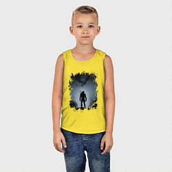 Майка детская хлопок ВЕДЬМАК, цвет: желтый — фото 2