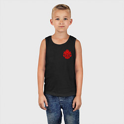 Майка детская хлопок OVERLORD, цвет: черный — фото 2