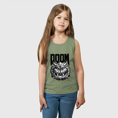 Детская майка КАКОДЕМОН DOOM Z / Авокадо – фото 3