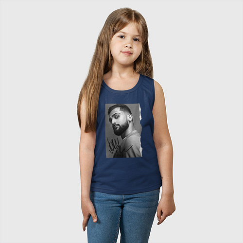 Детская майка Jony / Тёмно-синий – фото 3