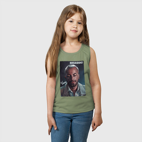 Детская майка Голяк Brassic Винни / Авокадо – фото 3