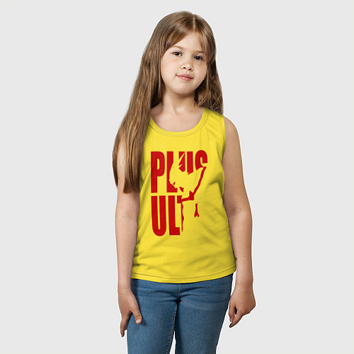 Детская майка PLUS ULTRA / Желтый – фото 3