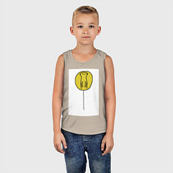 Майка детская хлопок СУСЛИК, цвет: миндальный — фото 2