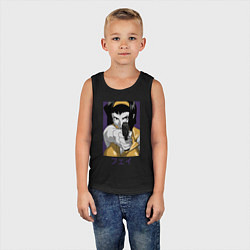 Майка детская хлопок Фэй аниме Ковбой Бибоп, цвет: черный — фото 2