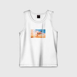 Майка детская хлопок Cowboy Bebop, цвет: белый