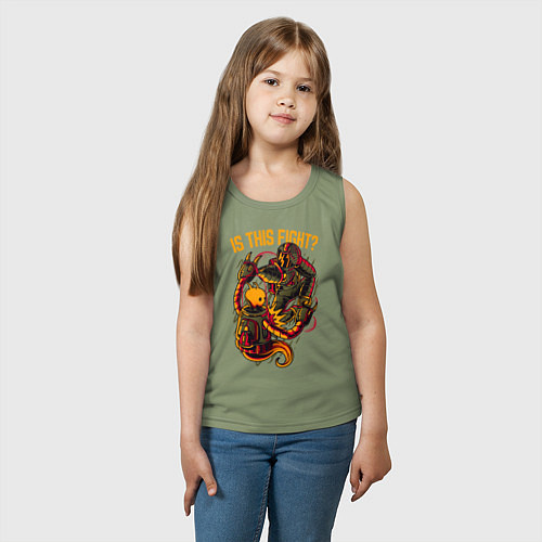 Детская майка Инопланетянин и космонавт / Авокадо – фото 3