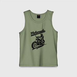 Детская майка Motorcycle Cool rider