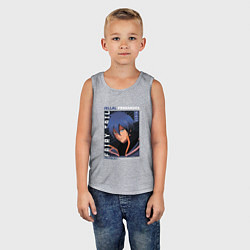 Майка детская хлопок Жерар Фернандес Fairy Tail, цвет: меланж — фото 2