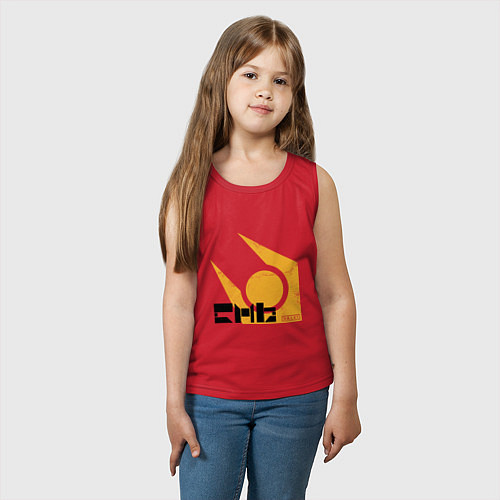 Детская майка City 17 - half life / Красный – фото 3