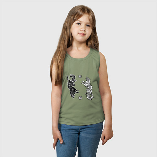 Детская майка Охотники Хати и Сколль / Авокадо – фото 3