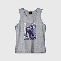 Майка детская хлопок Vladilena Milize - 86, цвет: меланж