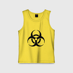 Детская майка Biological hazard