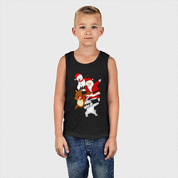 Майка детская хлопок Все герои нового года ДЭБуют, цвет: черный — фото 2