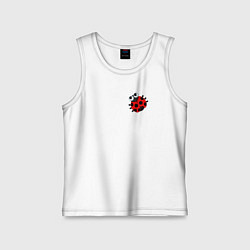 Детская майка Забавная божья коровка