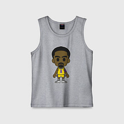 Майка детская хлопок Little Kobe, цвет: меланж