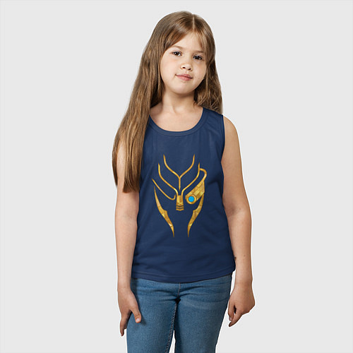 Детская майка Mass Effect Garrus / Тёмно-синий – фото 3