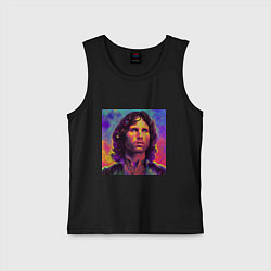 Детская майка Jim Morrison Strange colors Art