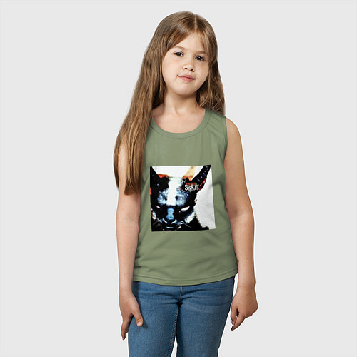 Детская майка Slipkat Meowa / Авокадо – фото 3