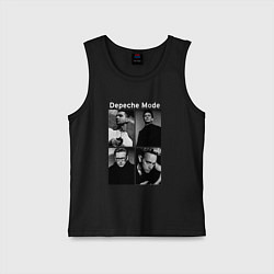 Майка детская хлопок Depeche Mode Violator 2, цвет: черный