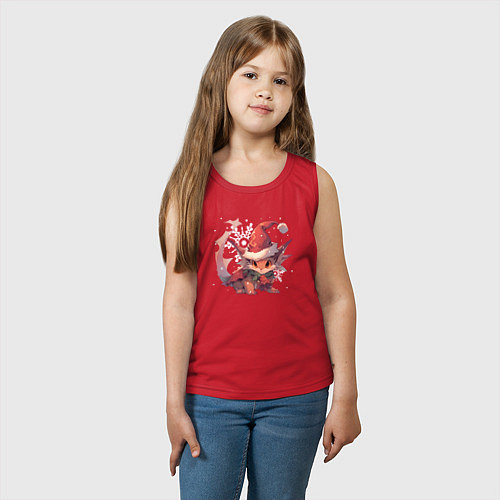 Детская майка 2024 Happy Dragon year / Красный – фото 3