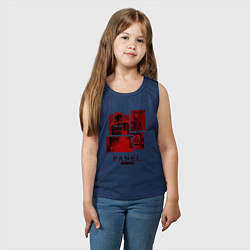 Майка детская хлопок Дом ужасов, цвет: тёмно-синий — фото 2