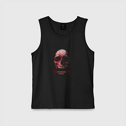 Майка детская хлопок Depeche Mode - Skull Fletch, цвет: черный