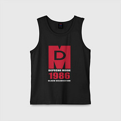 Майка детская хлопок Depeche Mode - Black Celebration album merch, цвет: черный