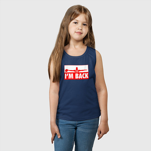 Детская майка Возвращение Джордана / Тёмно-синий – фото 3