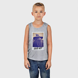 Майка детская хлопок Гэндальф, цвет: меланж — фото 2