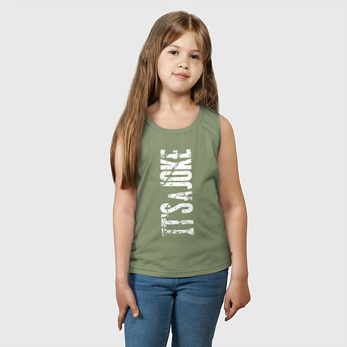 Детская майка Надпись - это шутка / Авокадо – фото 3