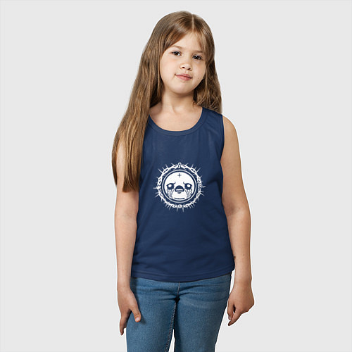 Детская майка Исаак и терновый венец / Тёмно-синий – фото 3