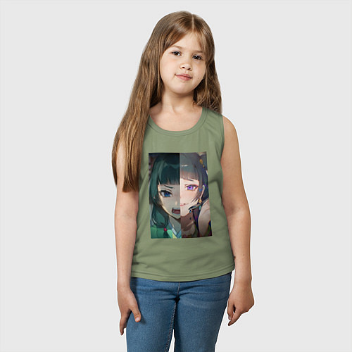 Детская майка Монолог фармацевта Маомао коллаж / Авокадо – фото 3