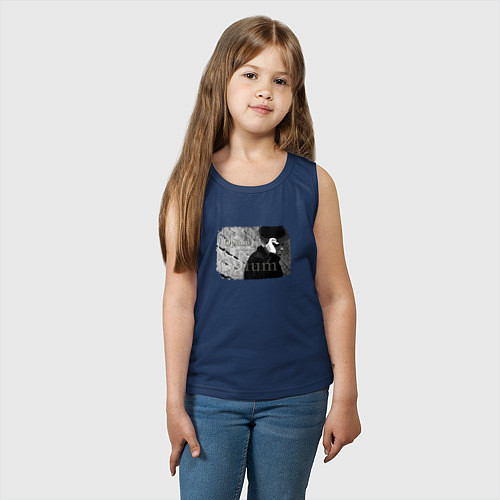 Детская майка Opium - Delusion / Тёмно-синий – фото 3