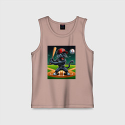 Детская майка Пантера - баттер бейсбольной команды