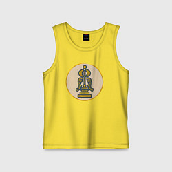 Майка детская хлопок Танухиды из Total War: Attila, цвет: желтый